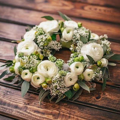 Florist Choice Wreath  Neutral